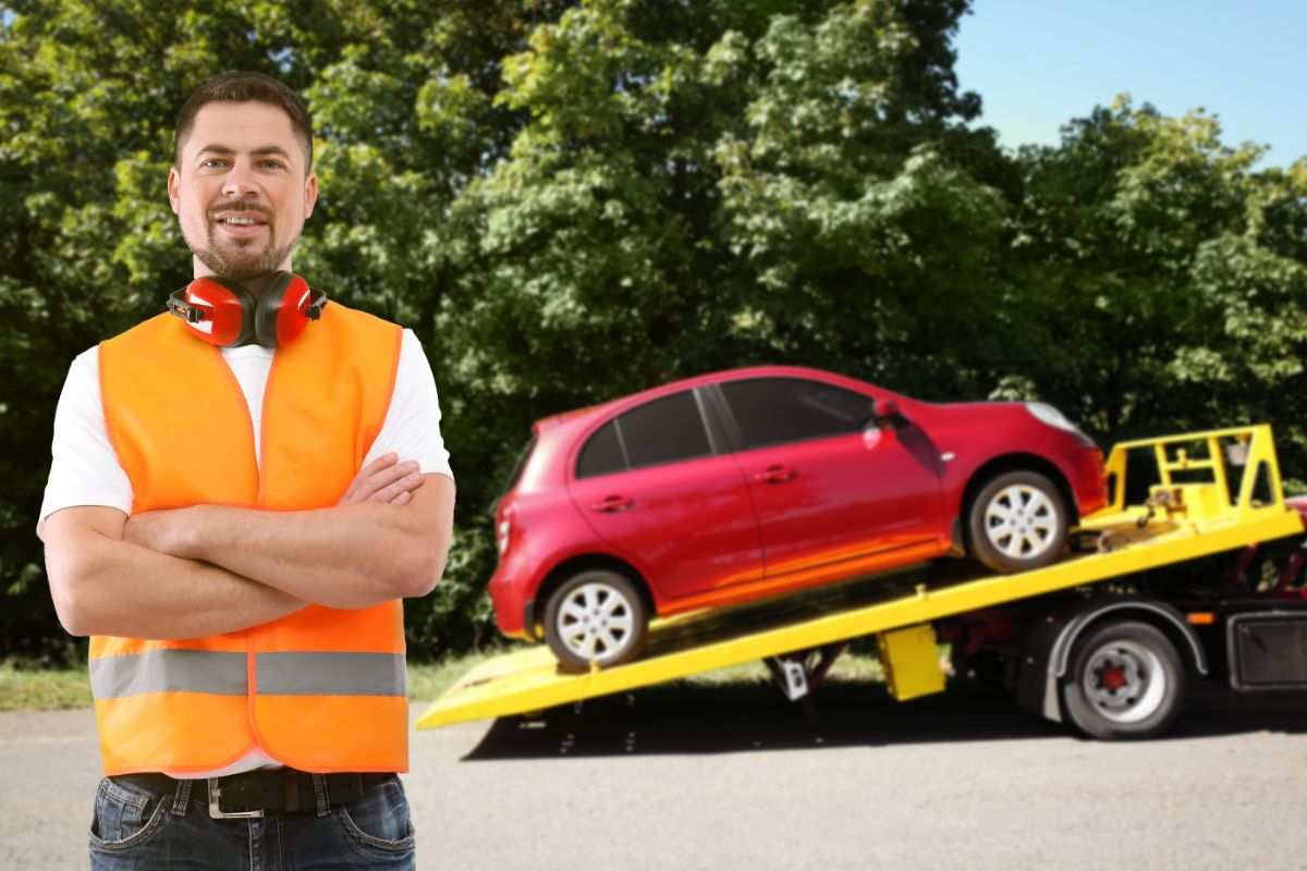 auto su carroattrezzi e tecnico